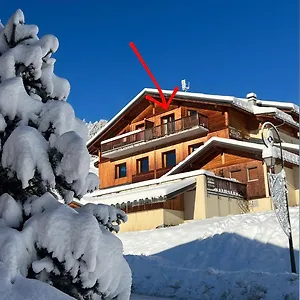 Duplex 50 M2 Aux Pieds Des Pistes Les Saisies Et Contamines Montjoie 6 Personnes 1 Et Un Coin Nuit Hauteluce